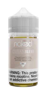 Naked 100 Cuban Blend 60ML