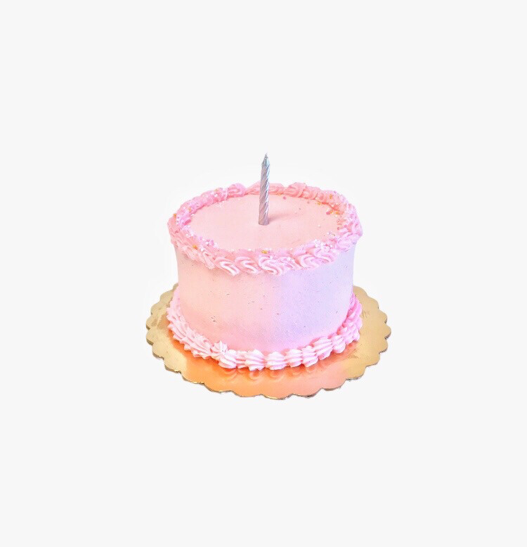 Pink Champagne Mini Cake
