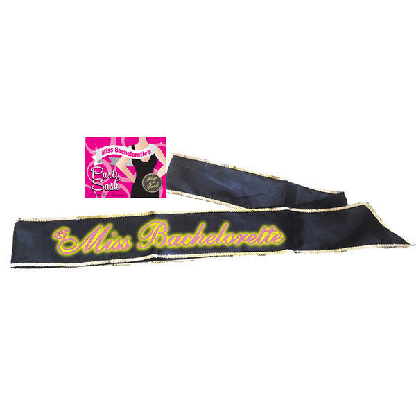 Glowing Miss Bachelorette Sash