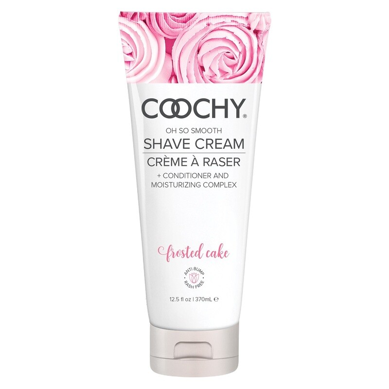 Coochy Shave Cream Frosted Cake