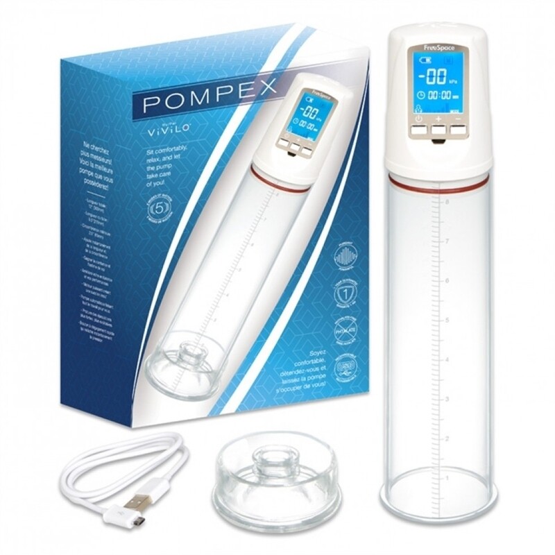 Rechargeable erectile pump "POMPEX" from VIVILO
