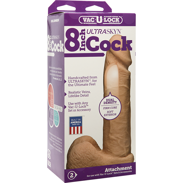 Vac-U-Lock™ - 8" ULTRASKYN™ Cock - Vanilla