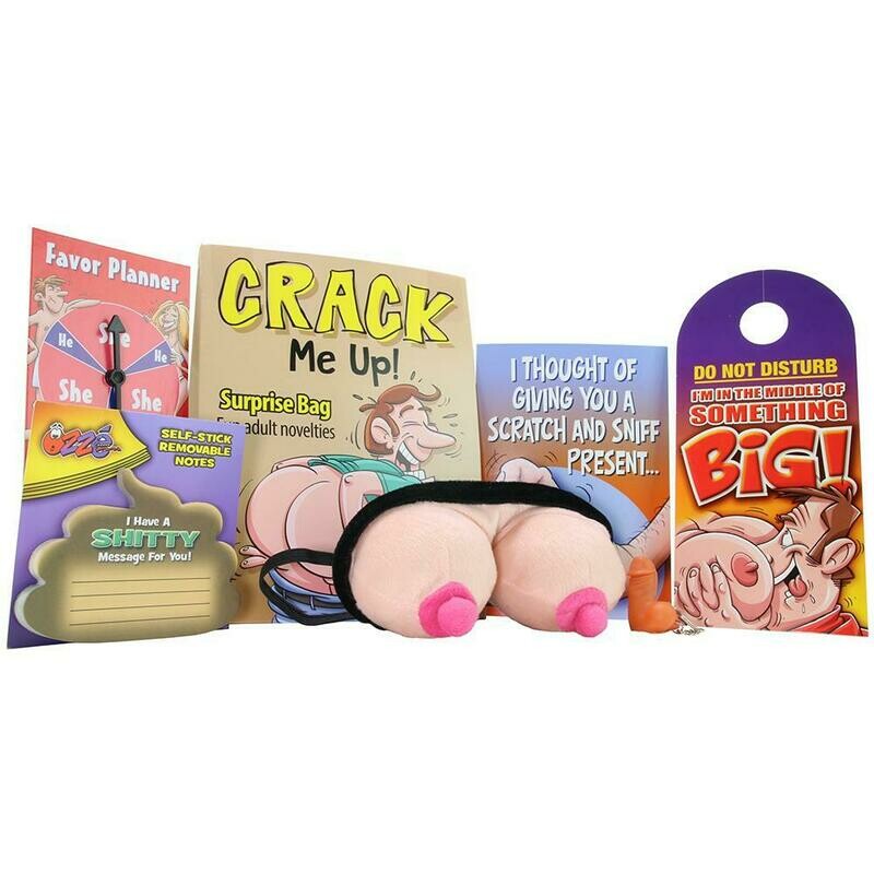 Crack Me Up Gag Gift Surprise Bag