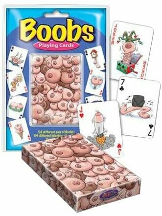 Boobs Playing Cards