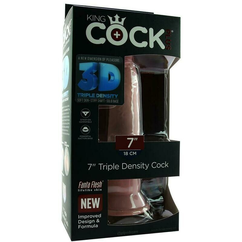 King Cock Plus Triple Density 7" Cock