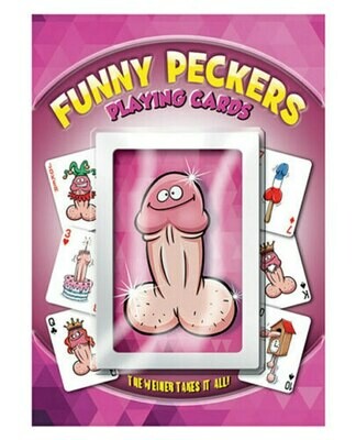 Funny Peckers! Playing Cards