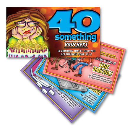 40 Something Vouchers For Her