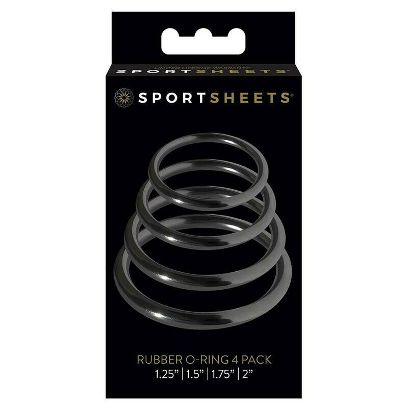 Rubber O Ring, 4 Pack