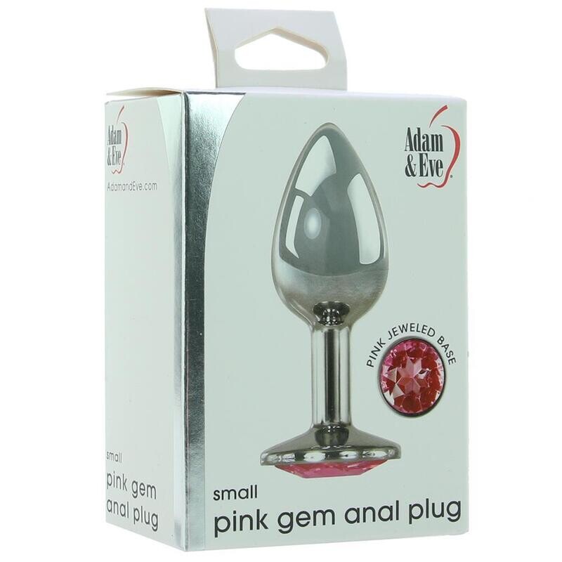 Pink Gem Anal Plug in Small