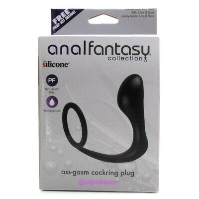 Anal Fantasy Ass-Gasm Cock Ring Plug