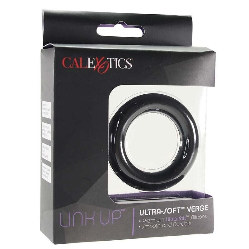 Link Up Ultra-Soft Verge Cock Ring in Black