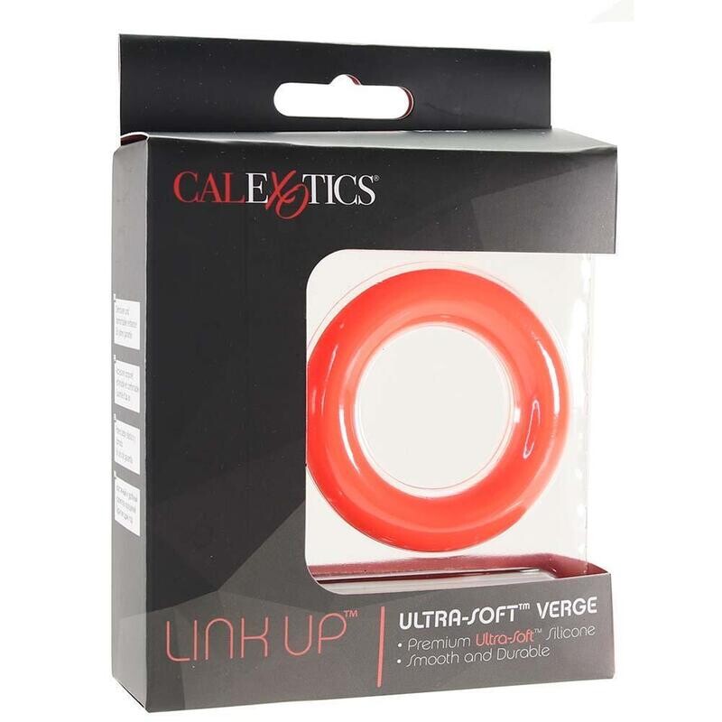Link Up Ultra-Soft Verge Cock Ring in Orange