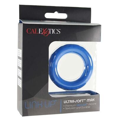 Link Up Ultra-Soft Max Cock Ring in Blue