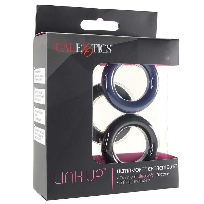 Link Up Ultra-Soft Extreme Cock Ring Set