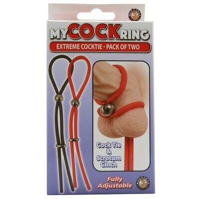 My Cock Ring Extreme Cock Tie in 2 pack