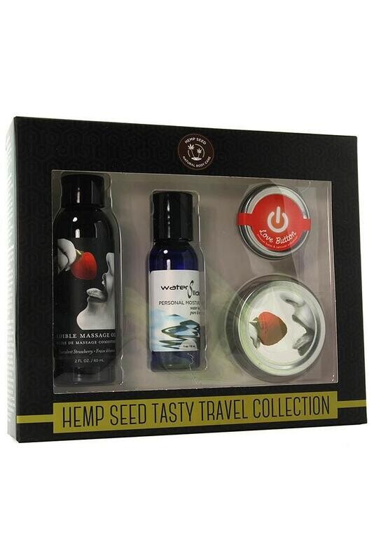 Hemp Seed Tasty Travel Collection- Strawberry