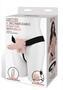 6 Inch Ballsy Hollow Strap-On Vibe In White