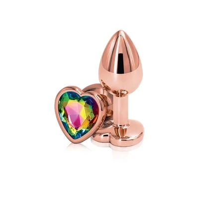 Rear Assets Rose Gold Heart Small-Rainbow