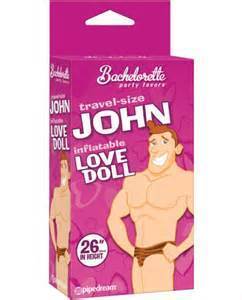 Travel-Size John Miniature Inflatable Male Love Doll