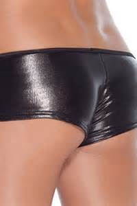 Wet Look Booty Short