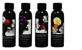 Earth Body's Edible Massage Oils (8oz)