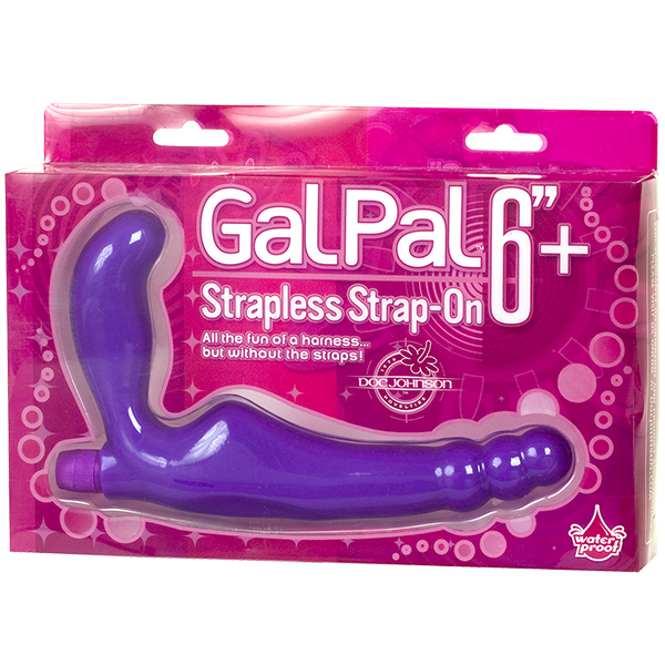 Gal Pal Strap-On - 6" Strapless Harness - Purple