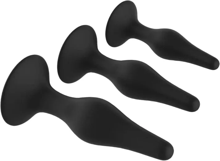 OEJ Level Up II Anal Trainers 3 Piece Silicone Suction Set