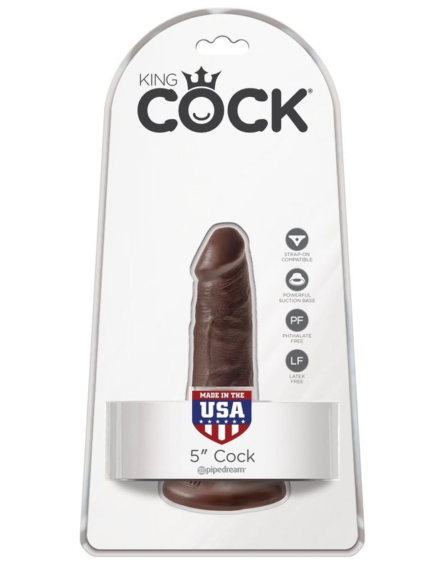 King Cock  5" Brown