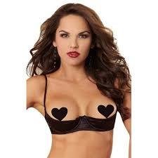 Satin Open Bra by Dreamgirl