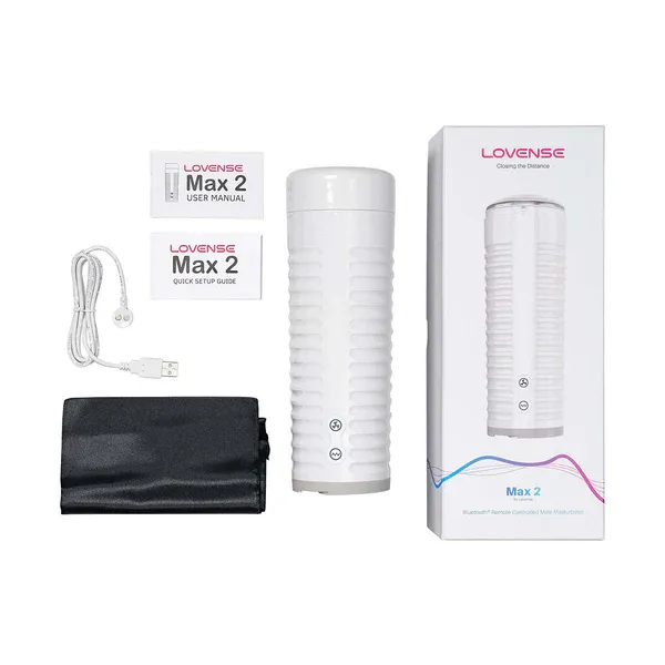 Max 2 - Bluetooth Remote Controlled Male Masturbator - by Lovense