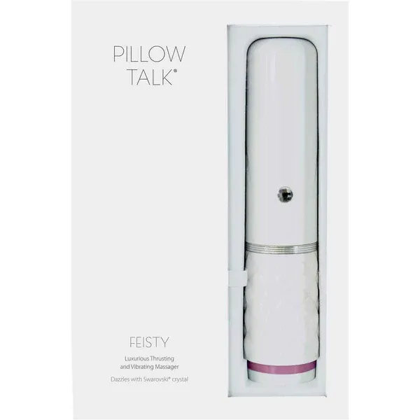 Feisty - Thrusting Vibrator - by Pillow Talk - Teal & Pink