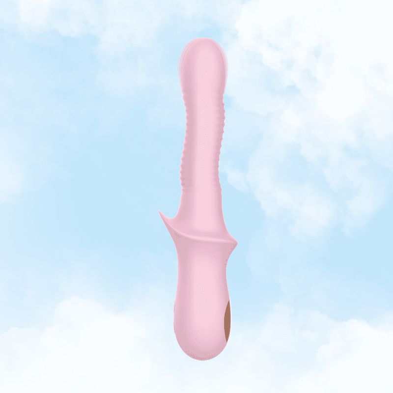 Pink Tide - Waving, Rumbling, Wiggling Vibrator - by Esmerelda
