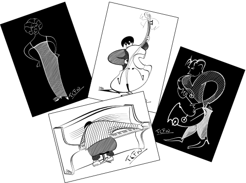 Jazz and Blues - Too Cool For Words GC1