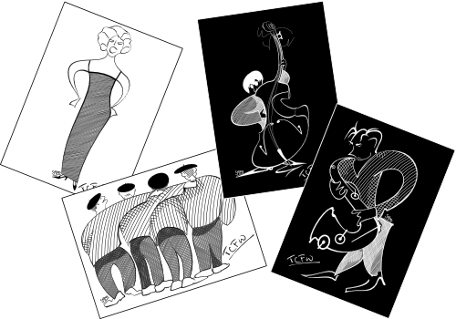 Jazz and Blues - Too Cool For Words GC3