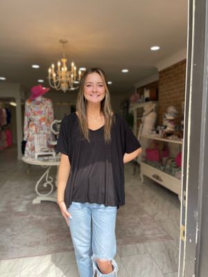 BLACK BASIC TOP