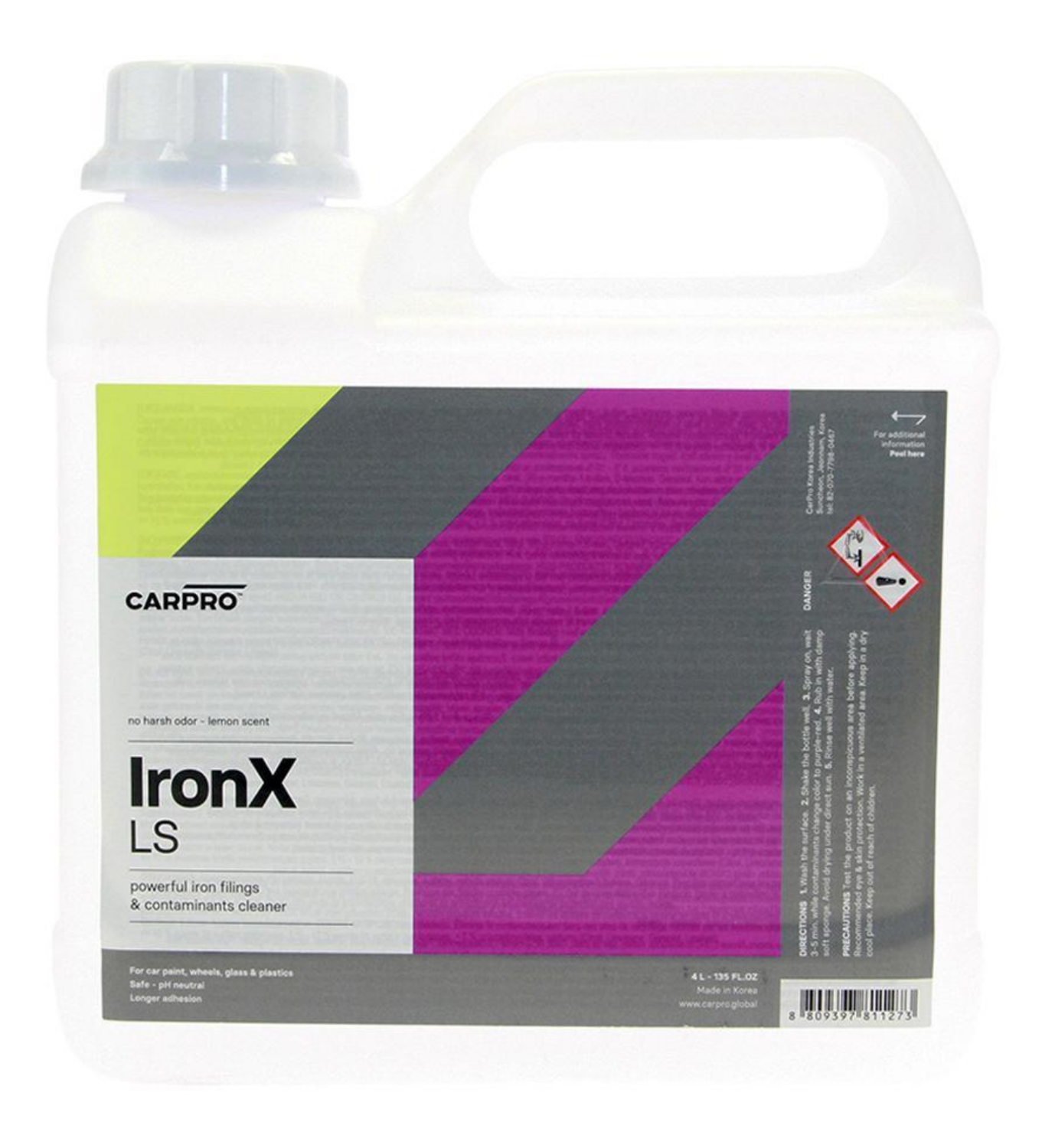 Iron X Lemon Scent 4L