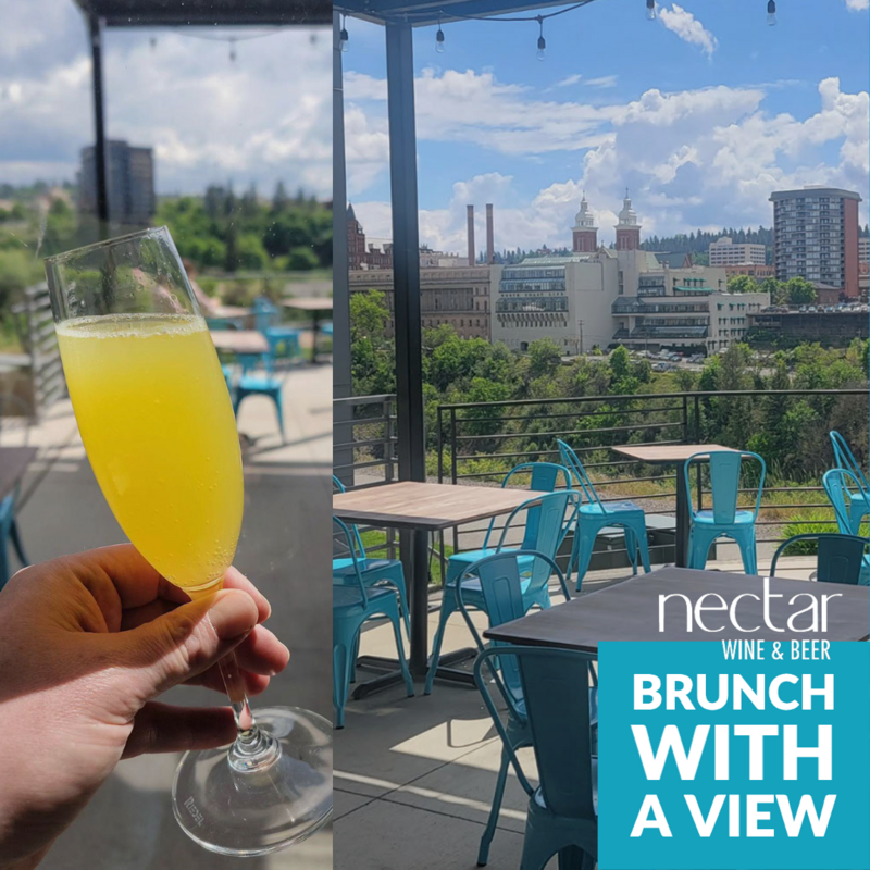 Brunch with a View in Kendall Yards