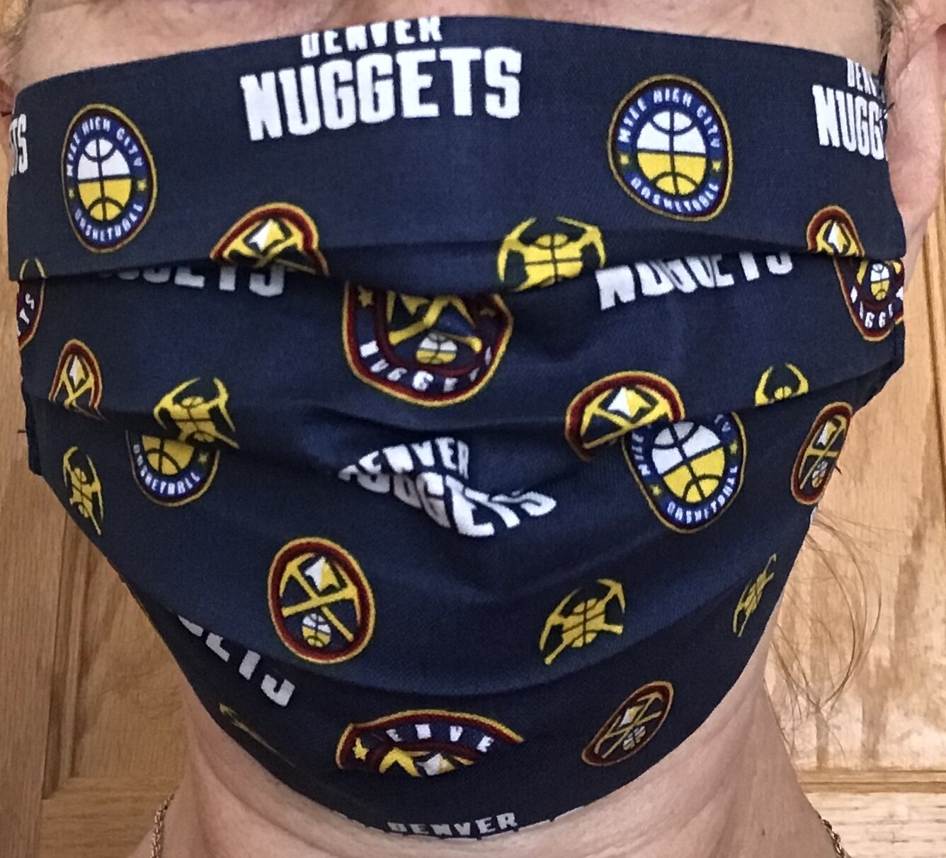 Face Mask Cotton Two Layered Washable Reusable nuggets Colorado USA seller