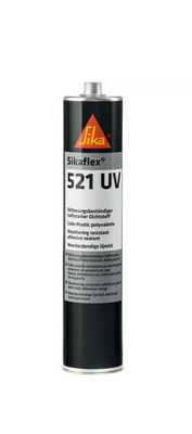 Sikaflex 521 UV 300ml Kartusche Farbe Schwarz