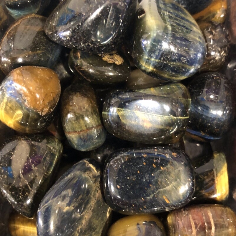 Blue Tiger Eye Tumbled