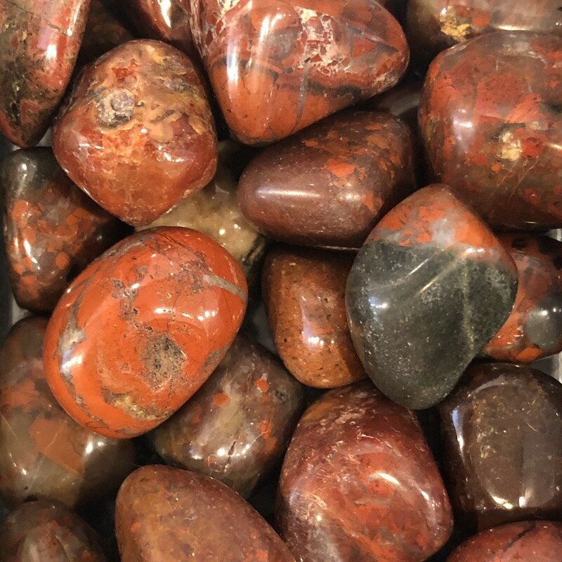 Brecciated Jasper Tumbled