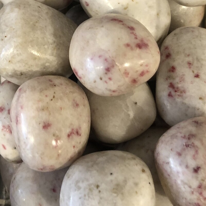 Cinnabarite Tumbled