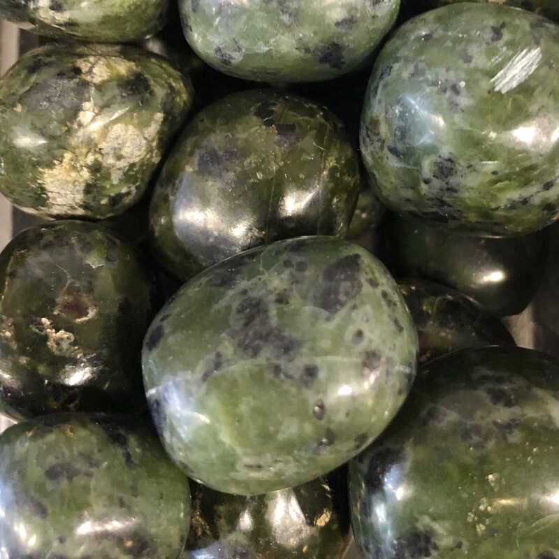 Nephrite Inca Jade Tumbled