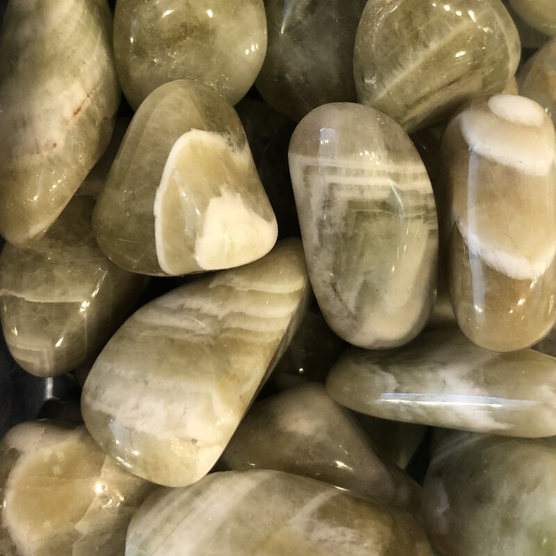 Prasiolite Tumbled (Green Amethyst)