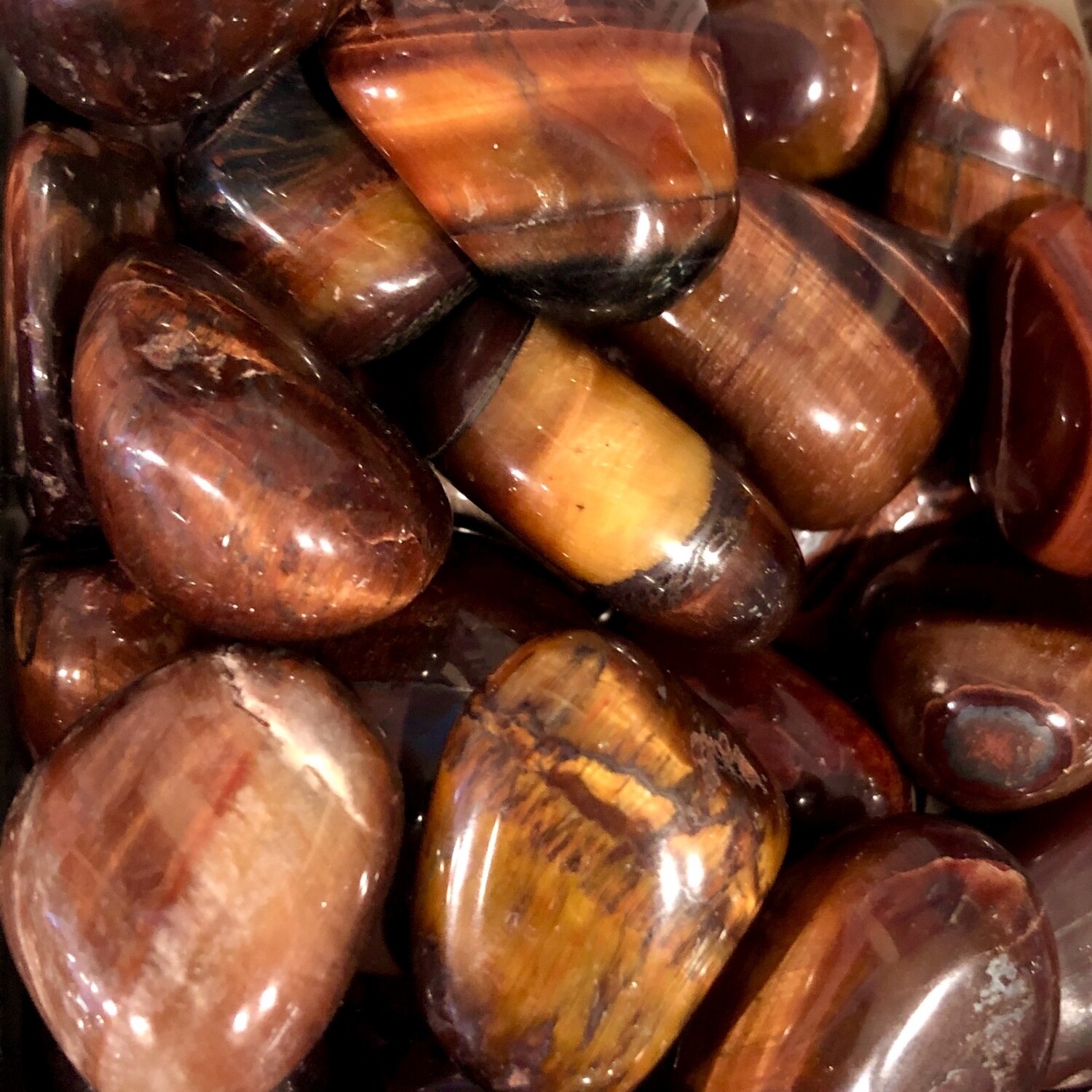 Red Tiger Eye Tumbled