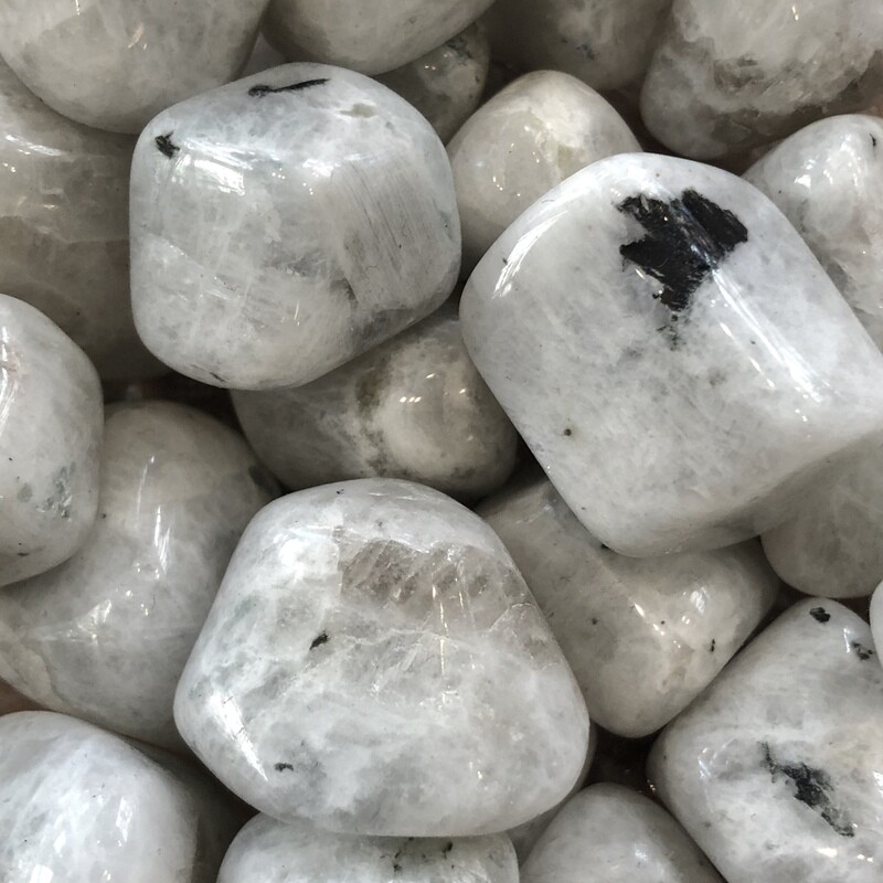 Rainbow Moonstone Tumbled Large