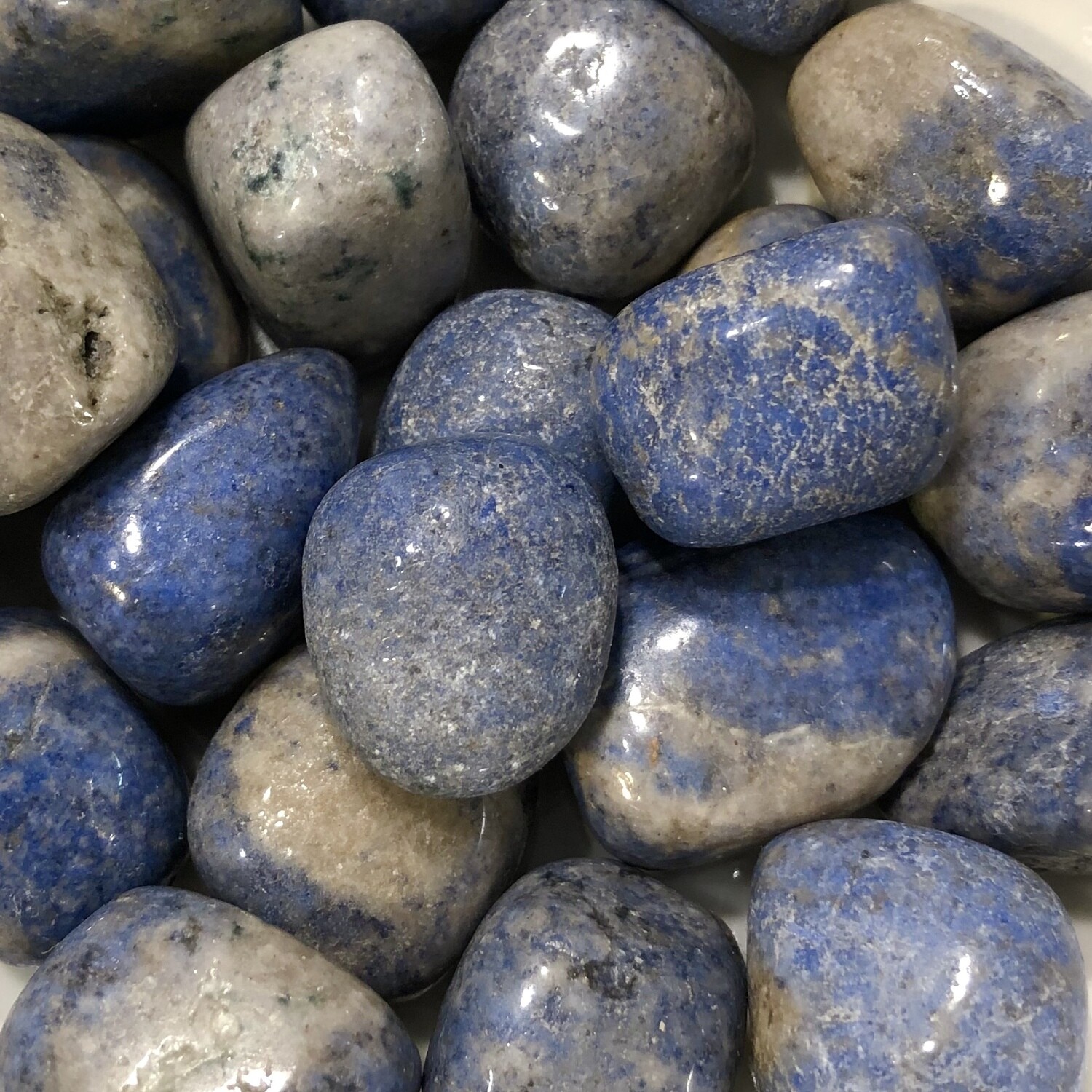 Dumortierite Tumbled