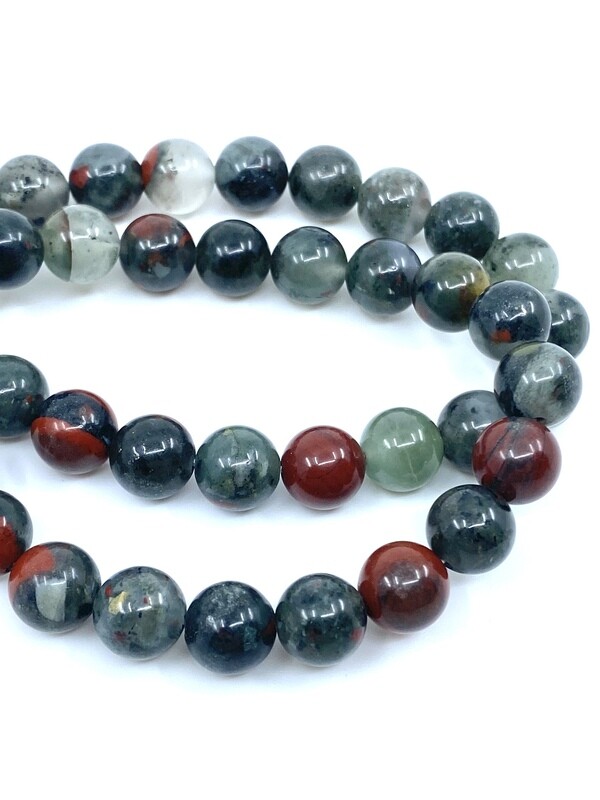 8mm Bloodstone Bracelet