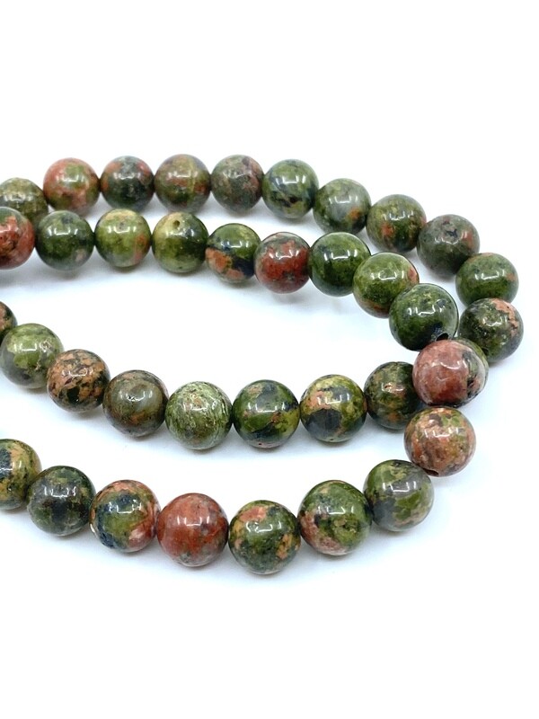 8mm Unakite Bracelet