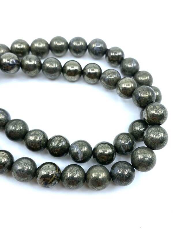 8mm Pyrite Bracelet